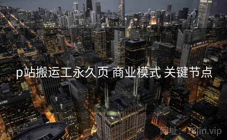 p站搬运工永久页 商业模式 关键节点