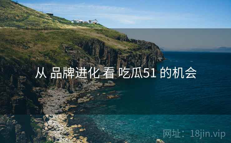 从 品牌进化 看 吃瓜51 的机会