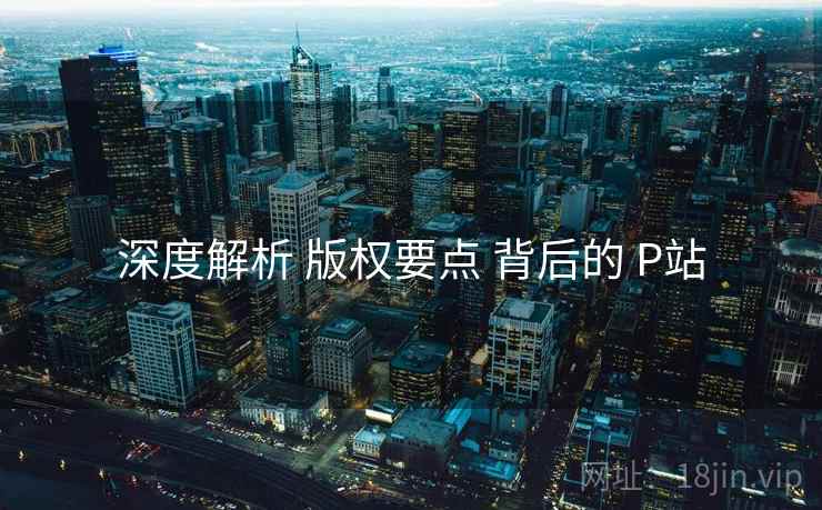 深度解析 版权要点 背后的 P站