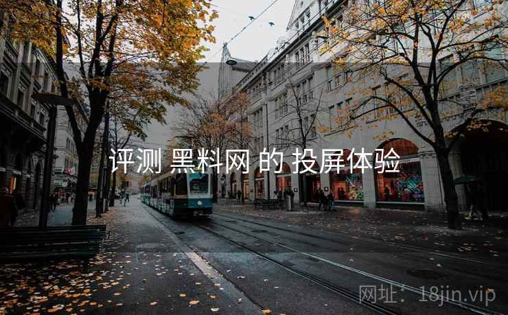 评测 黑料网 的 投屏体验