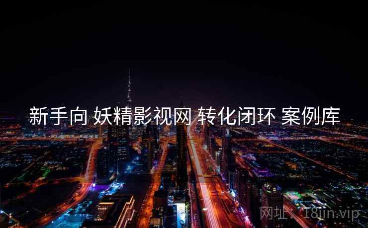 新手向 妖精影视网 转化闭环 案例库