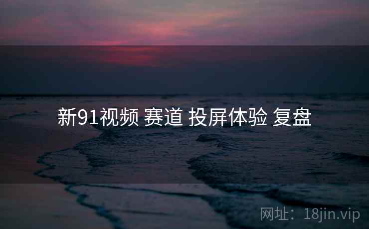 新91视频 赛道 投屏体验 复盘